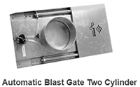 Double Cylinder Blast Gate